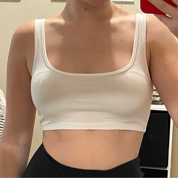 SHEIN Tops - Shein White Cropped tank